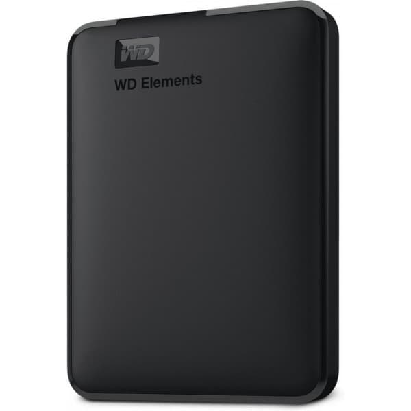 WD Elements Portable 5 Tt USB 3.0 -kovalevy, musta