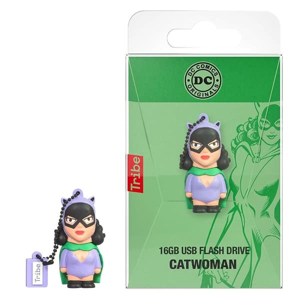 USB-minne Tribe 111758440116 Blå Vit 16 GB