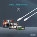 Miniatyrbild 2 av 2: USB 2.0 anslutningskabel - DIGITUS - Type-C till Type-C - 480 Mbit/s - 60W Power Delivery - Flexibel