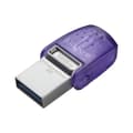 Miniatyrbillede 1 af 3: USB stick Kingston DTDUO3CG3/128GB Sort Lilla Stål 128 GB Andre