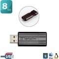 Miniatyrbild 1 av 4: Verbatim Store'n'go PinStripe 8GB USB2.0