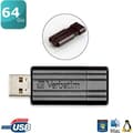 Miniatyrbild 1 av 4: Verbatim Store'n'go PinStripe 64GB USB2