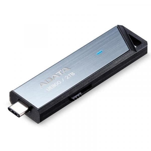 Extern hårddisk - ADATA - AELI-UE800-2T-CSG - USB 3.2 Gen2 - 2 To - 1 000 Mo/s