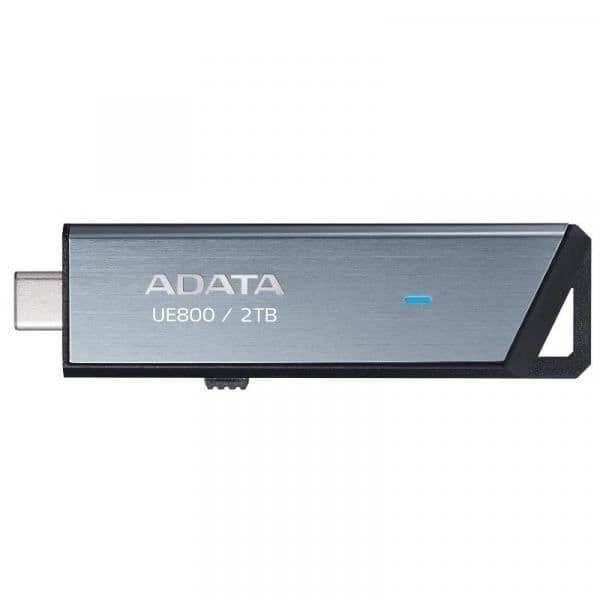 Extern hårddisk - ADATA - AELI-UE800-2T-CSG - USB 3.2 Gen2 - 2 To - 1 000 Mo/s Silver