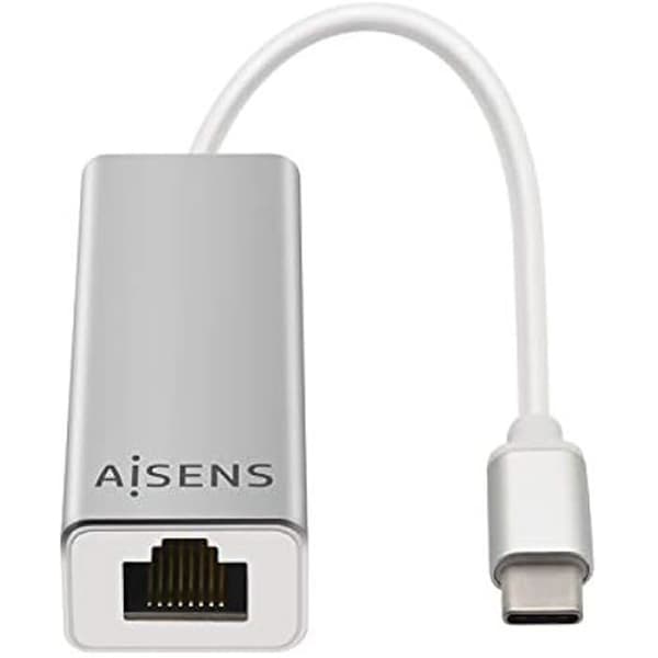 Aisens Adapter Usb 3-1 Gen1 Usb-C till Rj45 Svart