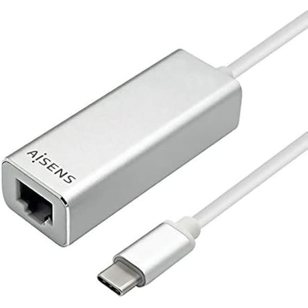 Aisens Adapter Usb 3-1 Gen1 Usb-C till Rj45 Svart