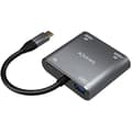 Miniatyrbild 2 av 2: USB Type-C Adapter AISENS A109-0625 2X HDMI HEMBRA VGA HEMBRA USB Typ-C MACHO USB HEMBRA USB TYPO-C HEMBRA
