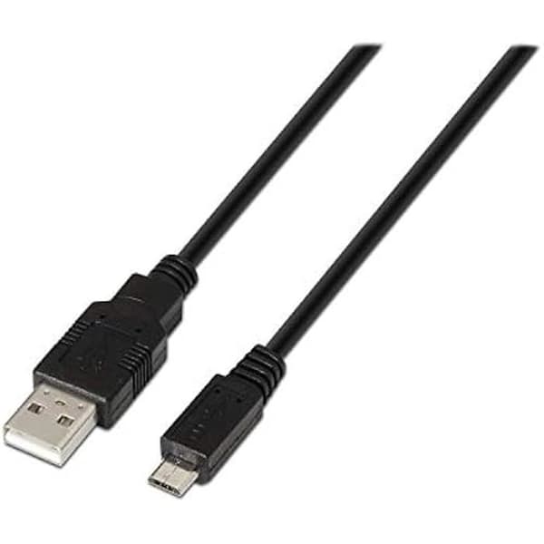 AISENS A101 – 0029 – 3 m USB 2.0-kabel för mobil, svart