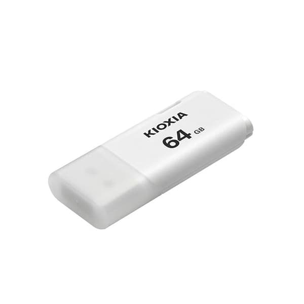 KIOXIA 64GB U202 USB 2.0-nyckel - Vit - Flashminne - USB 2.0 Vit