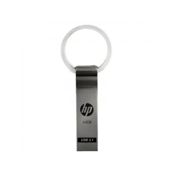 HP 64GB X785W METAL USB 3.0-nyckel - 64 GB lagringskapacitet - USB 3.0-gränssnitt Rostfritt stål