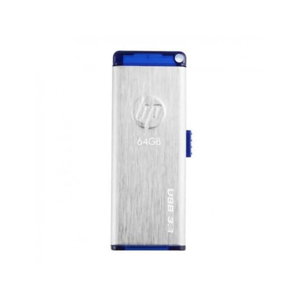 HP 64 GB X730W metall USB 3.1-nyckel - 64 GB lagringskapacitet - USB 3.0-gränssnitt