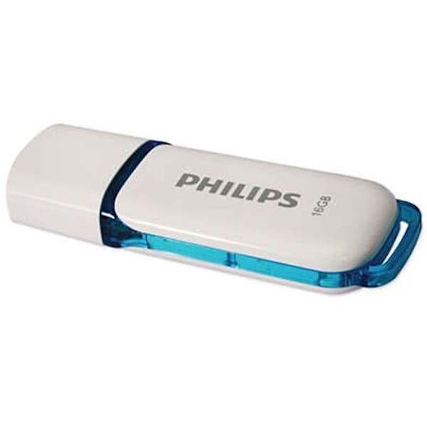 USB-nyckel - PHILIPS - Snow 16 GB - USB 2.0