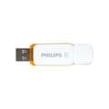 Miniatyrbild 3 av 4: USB-nyckel - PHILIPS - Snow 128 GB - USB 3.0 - Vit och orange