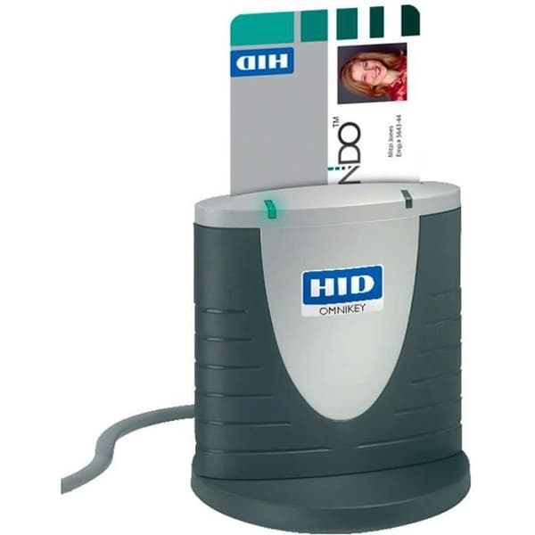 HID Identity OMNIKEY 3121 smartkortläsare Indoor Grey USB 2.0 Grå