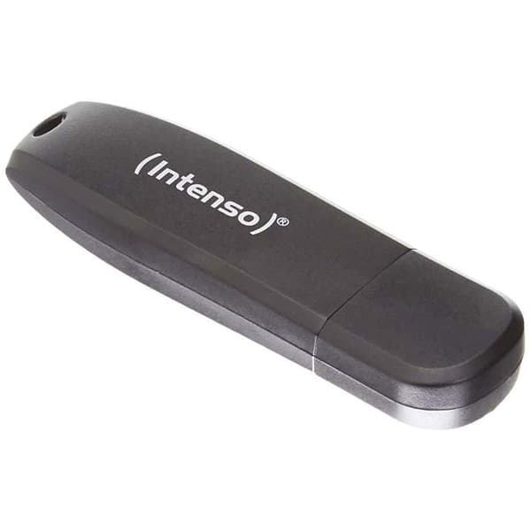 16 GB Intenso Speed Line 3.2 USB Flash Drive Svart - Läshastighet upp till 35 MB/s - USB 3.0 - Svart Svart