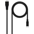 Miniatyrbild 1 av 2: Nanokabel 10.01.1201-BK - USB 3.0-KABEL, TYP USB-C/M-Micro B/M, SVART, 1,0 M