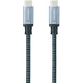 Miniatyrbild 2 av 2: NANOCABLE 10.01.4103-COMB - USB 3.2 Gen2x2 20Gbps 5A/100W, 4K/60Hz, USB-C hane till USB-C hankabel, svart, 3 m