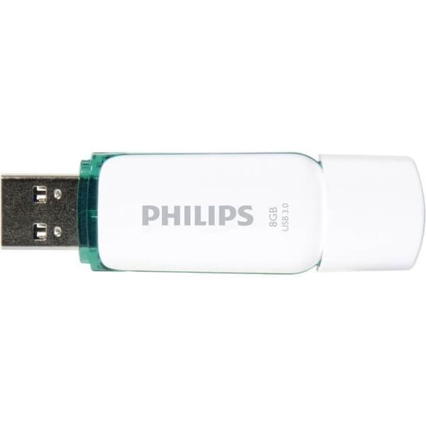 USB-nyckel - PHILIPS - SNOW FM08FD75B/00 - 8 GB - USB 3.0 - Läshastighet 100 MB/s
