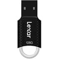 Miniatyrbild 1 av 2: 128GB Jumpdrive V40 Lexar 2.0 USB-minne Svart
