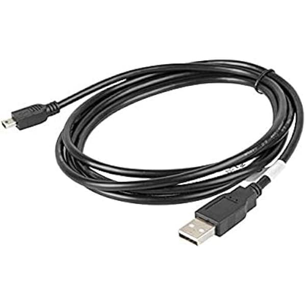 USB 2.0 A hane till USB Mini B hane kabel Svart 1,8 m - LANBERG - CA-USBK-10CC-0018-BK