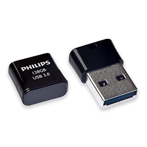 PHILIPS USB STICK 128GB ULTRA LITT MINNE USB 3.0 FLASH DRIVE PICO ED Svart