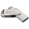 Miniatyrbild 1 av 4: Sandisk ultra dual drive luxe - usb c 32gb 150mb/s - 3.1 gen 1 - Silver