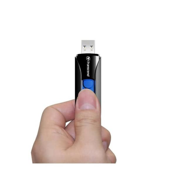 TRANSCEND JETFLASH 790 USB-nyckel - 64 GB - USB 3.0 - Svart