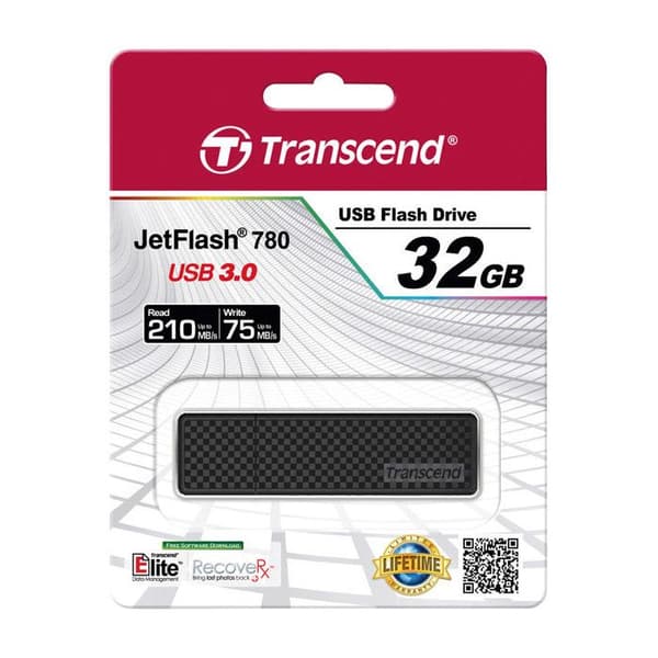 TRANSCEND JETFLASH 780 USB-nyckel - 32 GB - USB 3.0