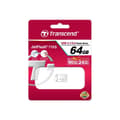 Miniatyrbild 1 av 3: TRANSCEND JETFLASH 710 USB-minne - 64 GB - USB 3.1 - Silverplätering