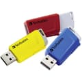 Miniatyrbild 1 av 4: USB-nyckel - VERBATIM - Store 'n' Click - 16 GB - USB 3.2 - Läshastighet 80 MB/s