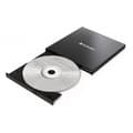 Miniatyrbild 2 av 4: DVD-brännare - Verbatim - Slimline - USB-C - Kompatibel CD/DVD - Svart