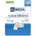 Miniatyrbild 3 av 3: USB-nyckel - VERBATIM - My Dual - 128 GB - USB 3.2 Gen 1 / USB-C
