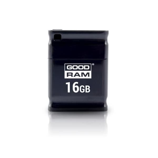 Goodram 16 GB USB 2.0, 16 GB, 2.0, USB Type-A-kontakt, 20 MB-s, Cap, Svart