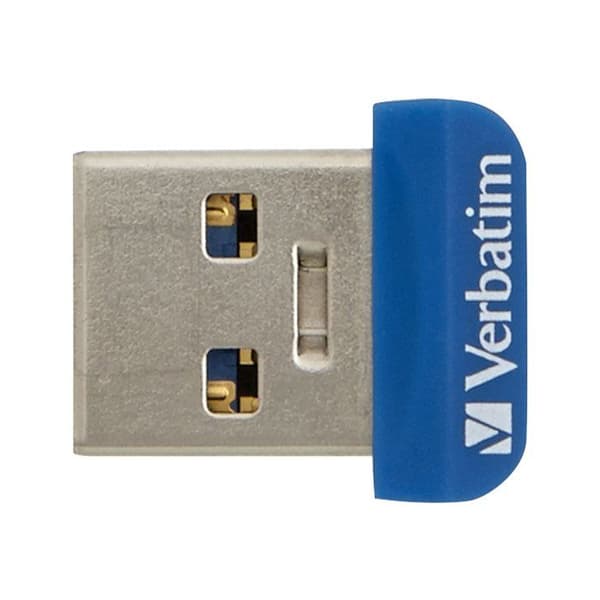 USB-nyckel - Verbatim - Nano 32 GB - USB 3.0 - Blå Blå