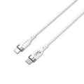 Miniatyrbild 2 av 3: USB-C laddningskabel - HYPER - 2 m - Vit - USB-C kompatibilitet - USB-C gränssnitt
