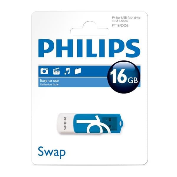 PHILIPS Vivid 16 GB USB 2.0-minne