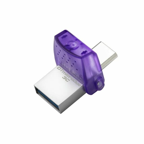 USB-tikku Kingston microDuo 3C Purppura 128 GB (1 osaa)