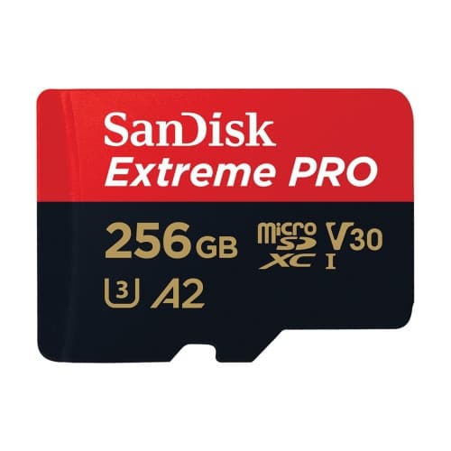 SanDisk Extreme Pro - flash-minneskort - 256 GB - mikroSDXC UHS-I