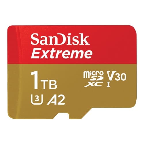 SanDisk Extreme - flash-minneskort - 1 TB - mikroSDXC UHS-I