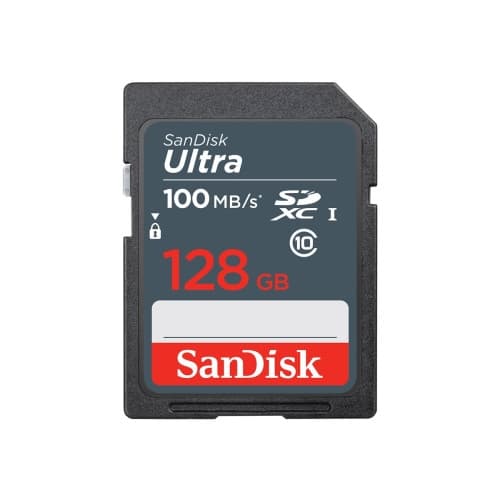 SanDisk Ultra - flash-minneskort - 128 GB - SDXC UHS-I