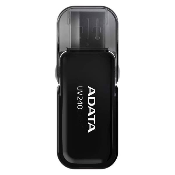 ADATA UV240 USB-minne - 32 GB - USB 2.0 - Cap - Svart Svart