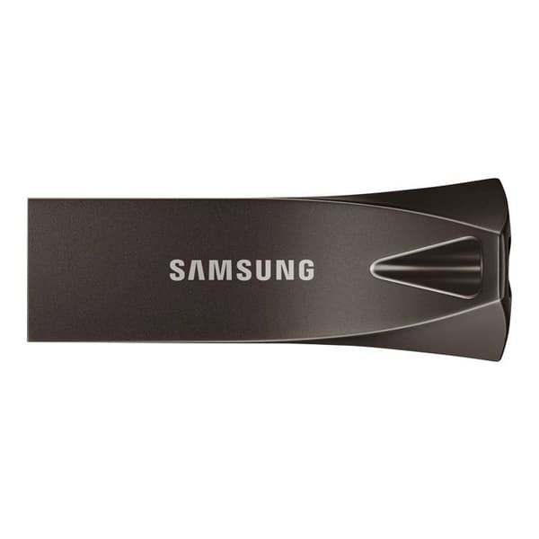 USB-sticka - Samsung - BAR Plus - 256 GB - USB 3.1 - Läshastighet 400 MB/s Grå