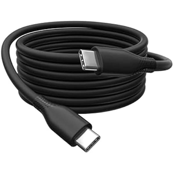 USB 2.0-kabel - DIGITUS - Typ-C till Typ-C - 480 Mbit/s - 60W Power Delivery - Flexibelt och hållbart