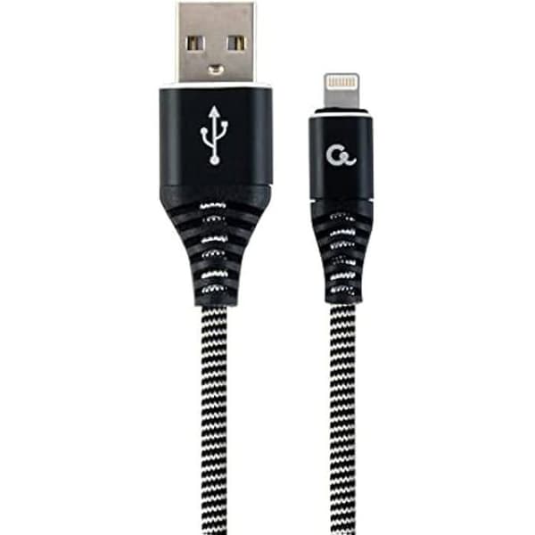 USB-kabel - GEMBIRD - CC-USB2B-AMCM-1M-BW - 1 m - USB 2.0 - Svart/Blå