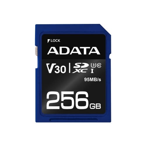 ADATA Premier Pro - flash-minneskort - 256 GB - SDXC UHS-I