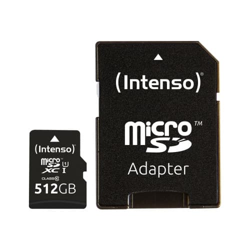 Intenso Premium - flash-minneskort - 512 GB - mikroSDXC UHS-I