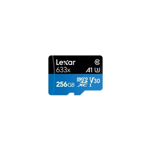 Lexar High Performance - flash-minneskort - 256 GB - SDXC UHS-I