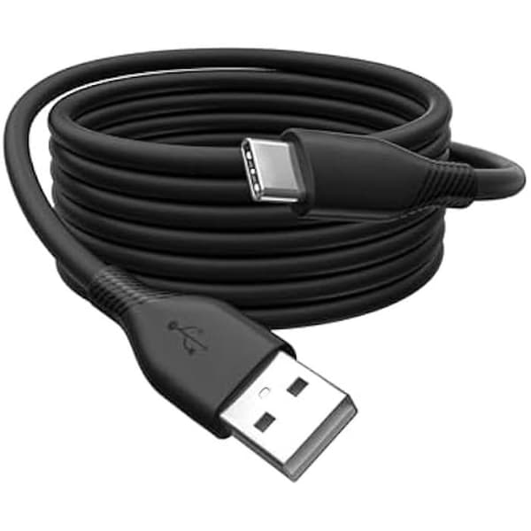 USB 2.0-kabel - DIGITUS - 0,5 m - USB-A till typ C - 480 Mbit/s - 60W Power Delivery