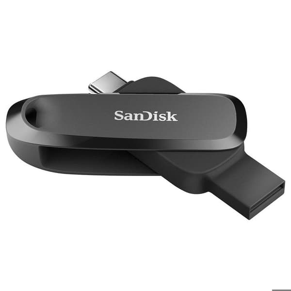sandisk Telefon Drive USB C &amp; US Svart