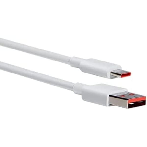 USB-A till USB-C-kabel - XIAOMI - Mi - 6A - 1m - Vit - USB-C-kompatibel